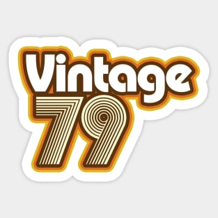 Vintage 1979 Sticker